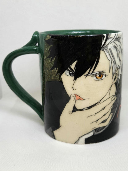 Delinquent Ceramic - Hand Painted Anime Manga Mug