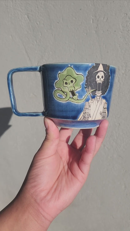 Ghost Musician Mug - 8oz